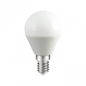 Obrázok pre LED žiarovka E14 5,5W/470lm , glóbus , Teplá biela