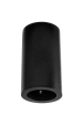 Obrázok pre Stropné bodové prisadené svietidlo PARMA valcové (čierna pieskovaná)