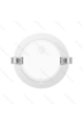 Obrázok pre Led Panel kruhový biely 9W/675lm 145mm IK03 Neutrálna biela - Back lit