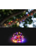 Obrázok pre Solárna Svetelná dekoračná reťaz , girlanda IP65 , 100diód, 10M , Multicolor