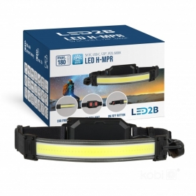 Led čelová lampa - univerzálna čelovka nabíjateľná, 3-módová, so zadným svietením Obrázok pre Led čelová lampa - univerzálna čelovka nabíjateľná, 3-módová, so zadným svietením
