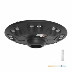 LED Solárne Pouličné verejné osvetlenie LUVIA UFO 15W/1500lm, IP54 , so senzorom , Studená biela s diaľkovým ovládaním Obrázok pre LED Solárne Pouličné verejné osvetlenie LUVIA UFO 15W/1500lm, IP54 , so senzorom , Studená biela s diaľkovým ovládaním