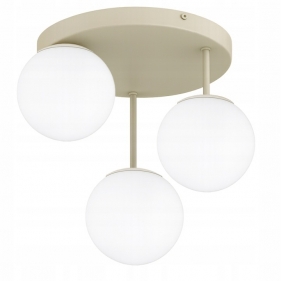 ECRU Prisadený Luster 3xE27/230V/Cappuccino Obrázok pre ECRU Prisadený Luster 3xE27/230V/Cappuccino