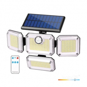 Solárne LED osvetlenie LED GLOW G2 IP44,, so senzorom, Studená biela s diaľkovým ovládaním Obrázok pre Solárne LED osvetlenie LED GLOW G2 IP44,, so senzorom, Studená biela s diaľkovým ovládaním