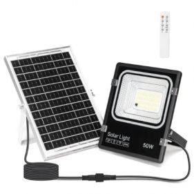Solárny LED Reflektor 50W/500lm IP66 CCT s diaľkovým ovládaním Obrázok pre Solárny LED Reflektor 50W/500lm IP66 CCT s diaľkovým ovládaním